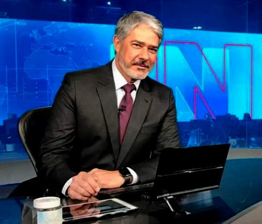 Ausência de William Bonner na bancada do ‘JN’ reacende rumores sobre sua saída