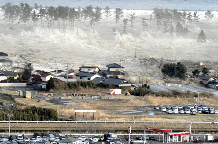 terremoto e tsunami Honshu Japão 2011