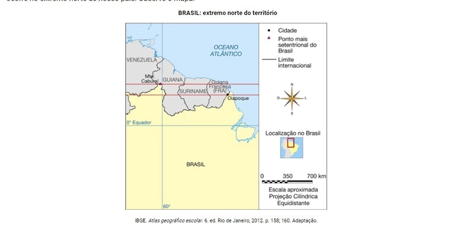 Os verdadeiros pontos extremos do Brasil