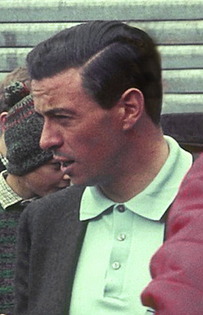 Fechamos a galeria com uma menção a Jim Clark, que morreu num acidente em outra categoria - a Fórmula 2 - mas foi um dos maiores pilotos da história. Morreu aos 32 anos em 7/4/1968, no GP da África do Sul. Era chamado de "Escocês Voador". - Lothar Spurzem  wikimedia commons 