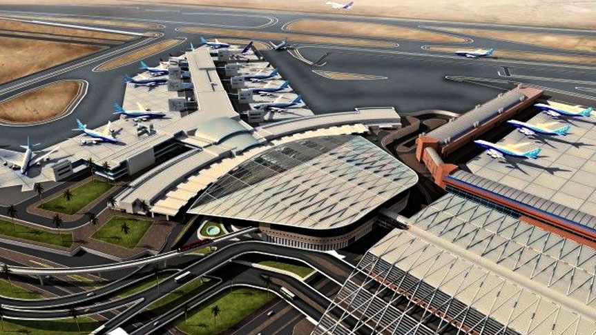 O voo NE-130  tinha saído do aeroporto do Cairo (foto), no Egito,  e iria para a cidade de Taif, na Arábia Saudita. 