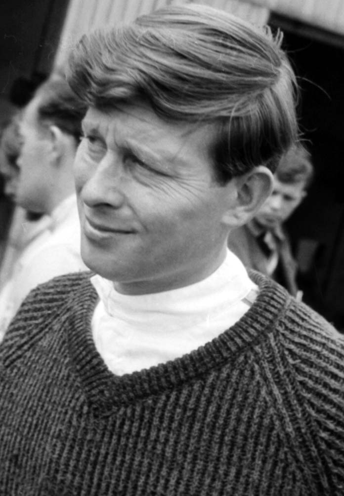 John Taylor (ING)  - 7/08/1966 - GP da Alemanha F1 -  Brabham-BRM - Tinha 33 anos. -Raimund Kommer wikimedia commons 