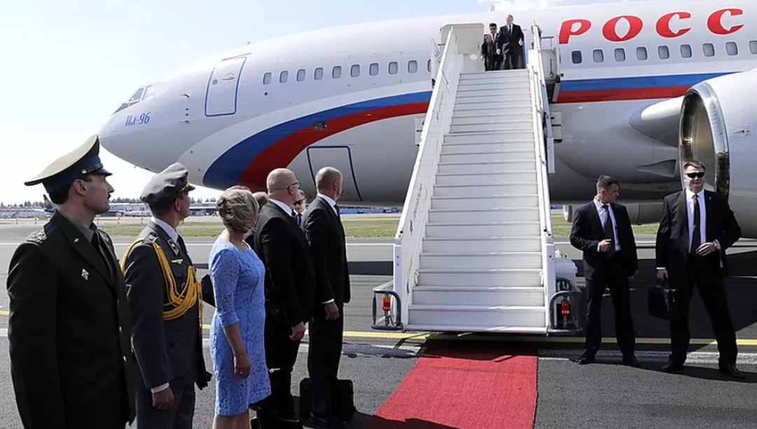 Potência no ar: avião de presidente da Rússia suporta até explosão nuclear - Divulgação Kremlin