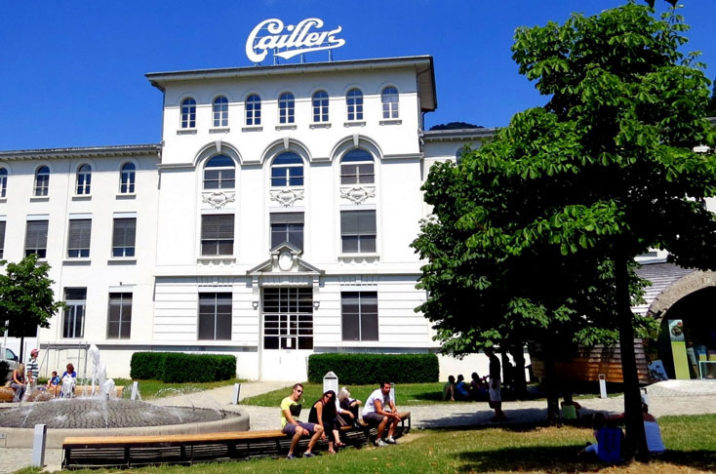 Maison Cailler, uma espécie de fábrica-museu-loja de chocolate