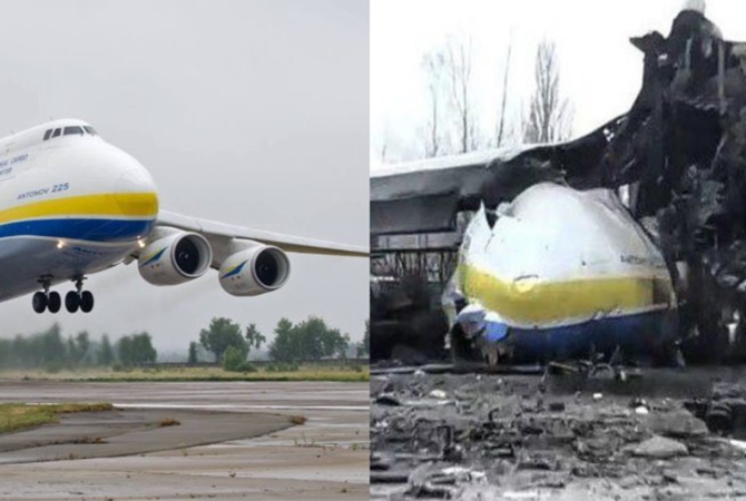 Ucrânia quer reconstruir maior avião cargueiro do mundo, destruído em bombardeio