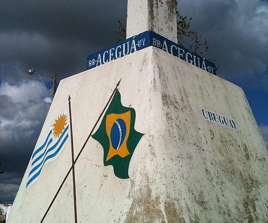 As fronteiras do Brasil na América do Sul