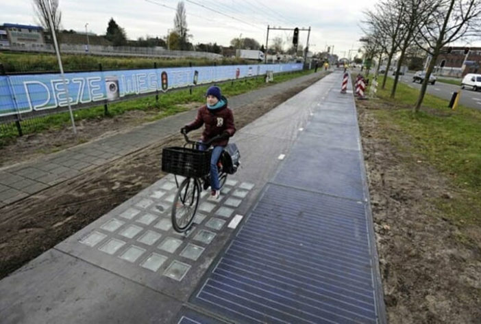 Ciclovia Solar na Holanda - Ciclovia no Mundo
