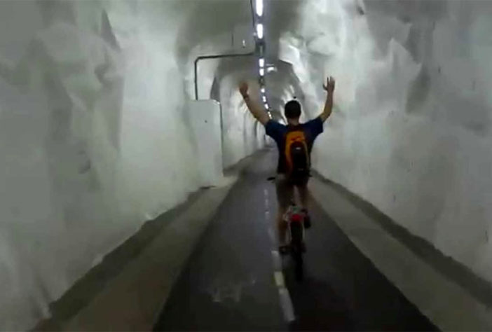 Ciclovia Túnel de San Sebastian na Espanha - Ciclovia no Mundo