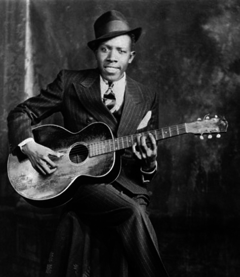 Robert Johnson - Cantor e guitarrista americano - Morreu em 16/8/1938 - Pneumonia. 