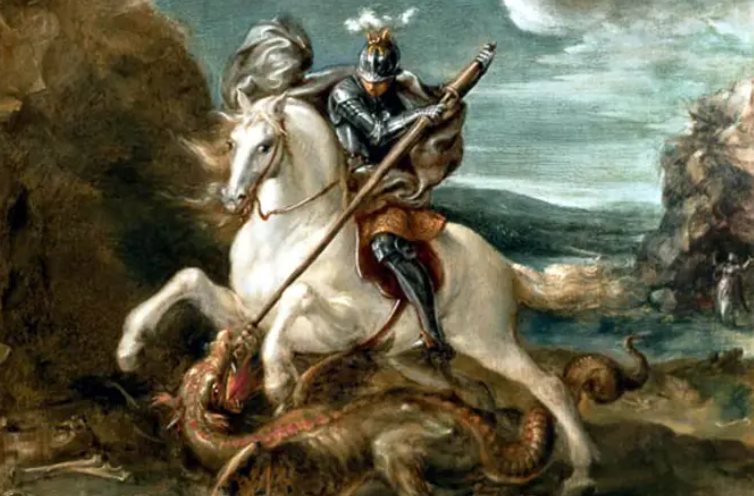 A tradição conta que Jorge foi militar e chegou ao posto de capitão do Exército Romano, mas se revoltou com os planos do imperador Diocleciano de matar cristãos. Por isso, foi julgado, condenado e decapitado. 