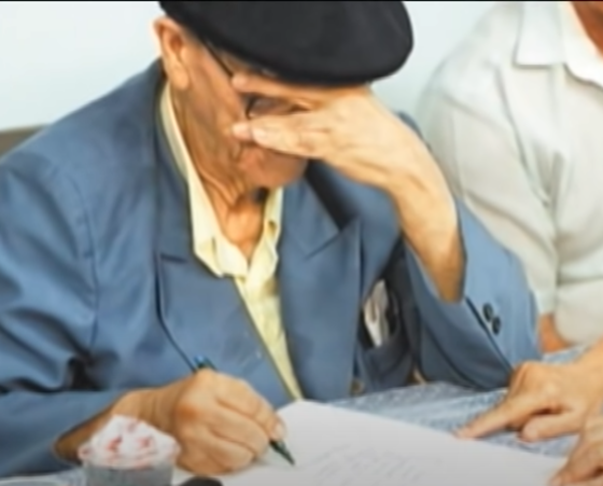 Marcel esteve com Chico três vezes. E assistiu a uma sessão em que Chico fazia atendimento. 