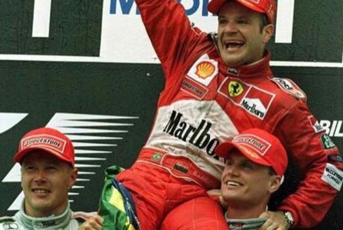 Rubens Barrichello é um dos maiores do Brasil na Fórmula 1