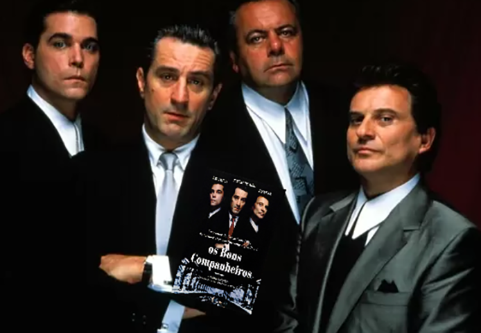 #12. “Os Bons Companheiros” (1990): É considerado por muitos a melhor obra do diretor Martin Scorsese. O filme conta a vida de um jovem que cresce em meio ao domínio da máfia e decide seguir pelo mesmo caminho.  -divulgação