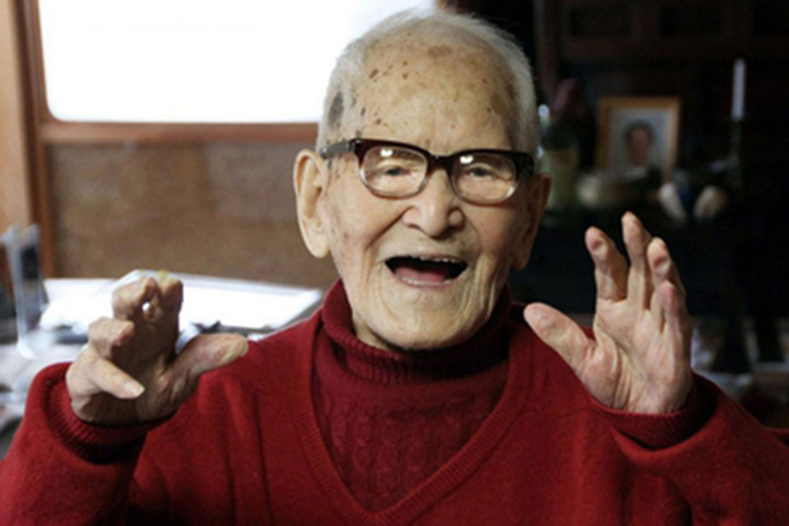 Para homens, o recorde verificado Ã©: Jiroemon Kimura (JapÃ£o) â?? morreu em 2013, com 116 anos.
