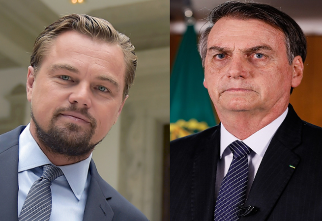 Leonardo diCaprio X Jair Bolsonaro: farpas sobre Amazônia