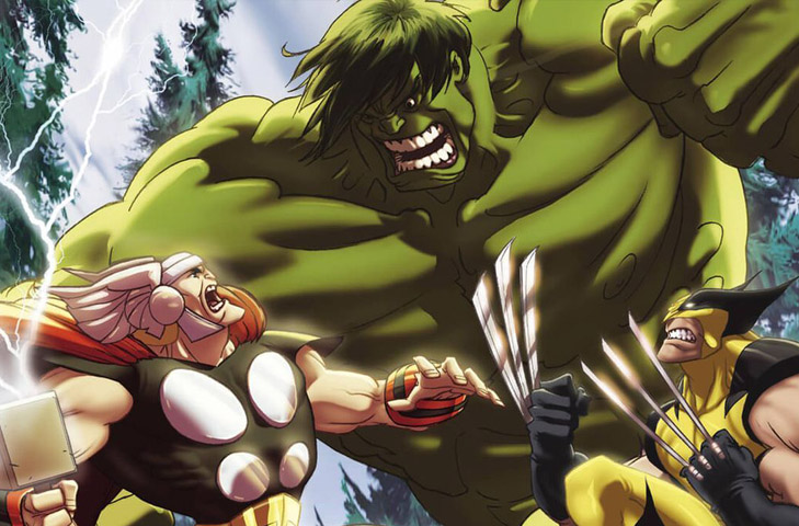 O sucesso do personagem rendeu cinco filmes até hoje: "O Retorno do Incrível Hulk" (1988); "O Julgamento do Incrível Hulk" (1989); "A Morte do Incrível Hulk" (1990); "Hulk" (2003) e "O Incrível Hulk" (2008). Ele também foi visto em jogos, desenhos, séries e em outros filmes da Marvel, como na saga "Vingadores" e "Thor: Ragnarok" (2017). 