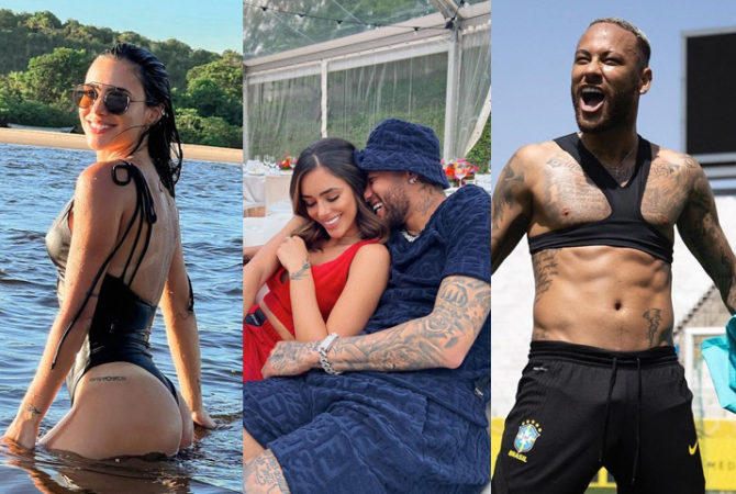 Namorada de Neymar ganha elogios e causa alvoroço após foto