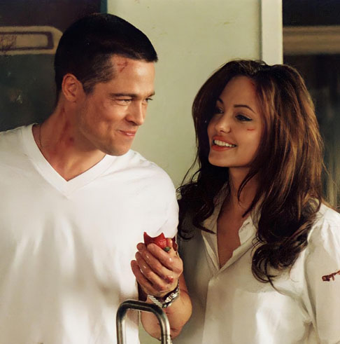 Em 2005, Brad Pitt estrelou ao lado de Angelina Jolie o filme de ação 