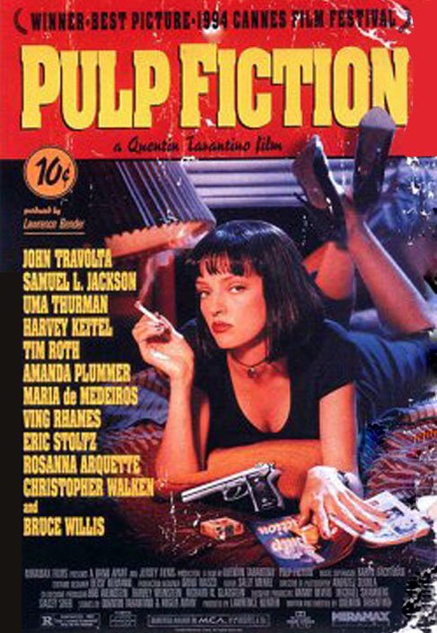 #5. â??Pulp Fiction: Tempo de ViolÃªnciaâ? (1994): O quinto lugar da lista da â??Varietyâ? Ã© apenas o segundo longa do diretor Quentin Tarantino, mas que jÃ¡ foi premiado com um Oscar de Melhor Roteiro. -Miramax Films - WikimÃ©dia Commons