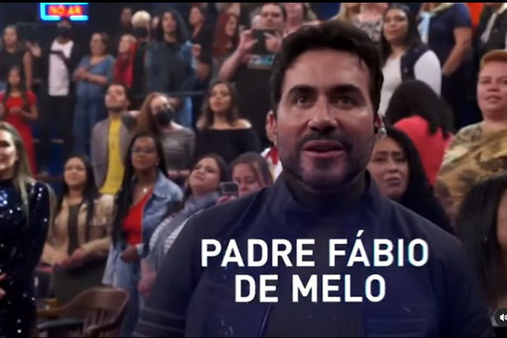 Em junho/24, uma participação de Fábio de Melo no programa Altas Horas, da TV Globo, deu o que falar nas redes sociais.-Reprodução GShow