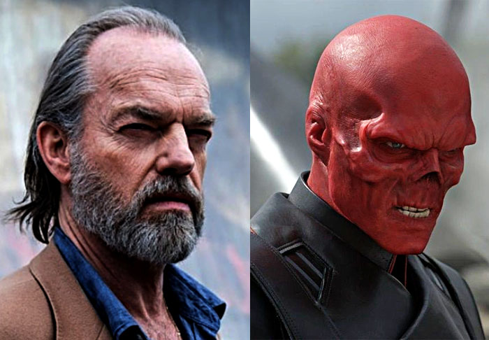 Hugo Weaving poderá ser o Caveira Vermelha - UNIVERSO HQ