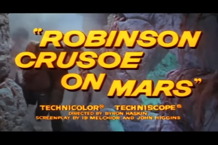 Marte é tão intrigante para os "terráqueos" que sempre inspirou as artes plásticas, literatura e cinema. Até Robinson Crusoé foi parar em Marte numa ficção de 1964. 