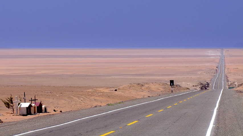 Panamericana (Três Américas) - 48.000 km -  Liga a Baía de Prudhoe, no Alaska, a Udhuaia, no Sul da Argentina. 48 mil km!