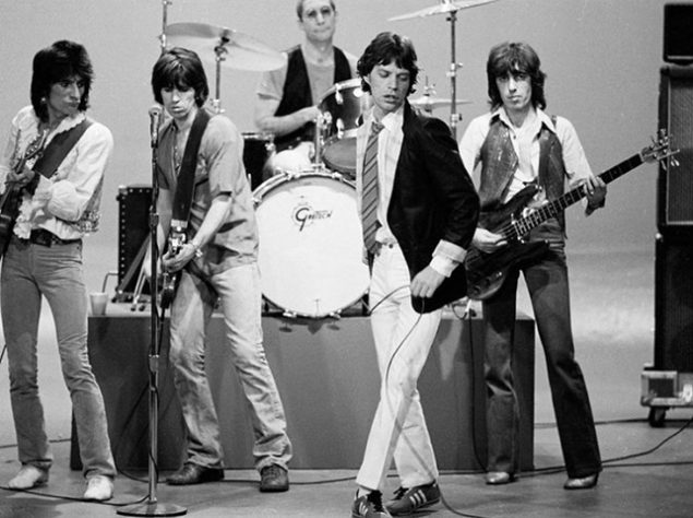 Mick Jagger, Keith Richards e Ron Wood