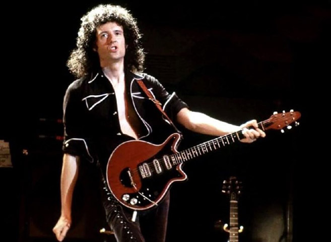 Nascido em 19 de julho de 1947, na Inglaterra, ele fundou a banda Queen, uma das mais influentes da história, em 1970, ao lado de Freddie Mercury e Roger Taylor. May  foi uma força criativa no grupo, atuando como guitarrista.

