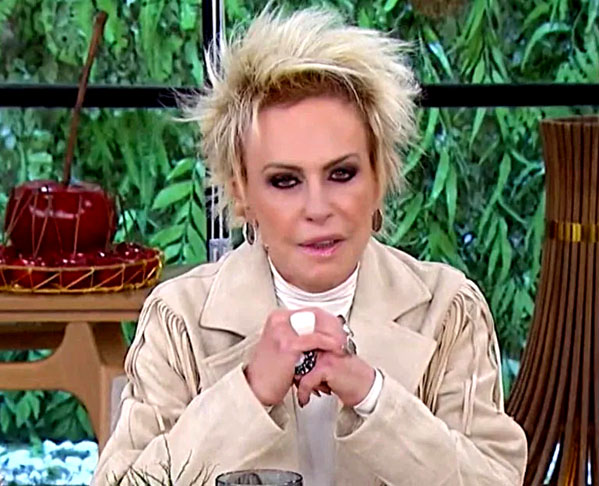 Pra quem não viu: Ana Maria Braga rebate rumores de aposentadoria: 