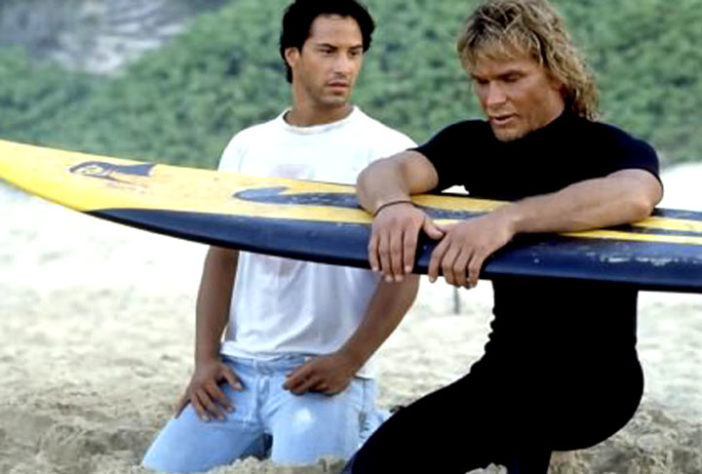 Patrick Swayze em Caçadores de emoções