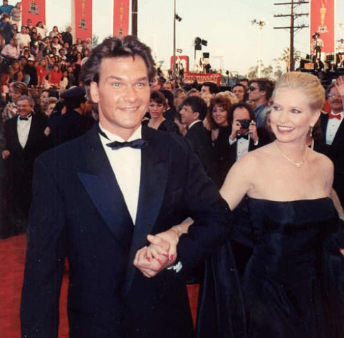 Patrick Swayze e Lisa Siemi