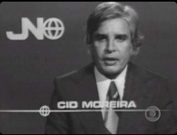 Cid Moreira - Reprodução/TV Globo