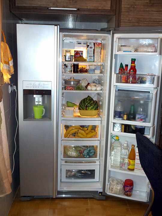 CORRETO: É necessário observar o tempo de conservação de alimentos que podem causar intoxicação alimentar se não forem mantidos da forma correta. Peixes, carnes e frios, por exemplo, costumam ser conservados por até 3 dias; as sobras de comidas devem permanecer por 1 ou 2 dias; frutas, legumes e verduras, entre 3 e 7 dias; e os molhos podem durar na geladeira por mais tempo: de 20 a 30 dias.  -Milad Mosapoor wiki commons