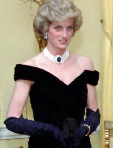 princesa diana na casa branca
