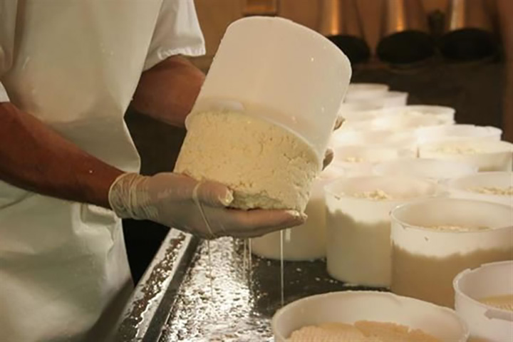 O queijo Morro Azul é feito com leite de vaca e mofo branco e tem um resultado cremoso que conquistou o gosto do júri.-divulgação