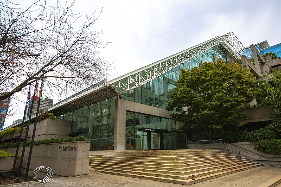 O julgamento de Ryan foi no Supremo Tribunal da  Colúmbia Britânica, uma das dez províncias do Canadá .