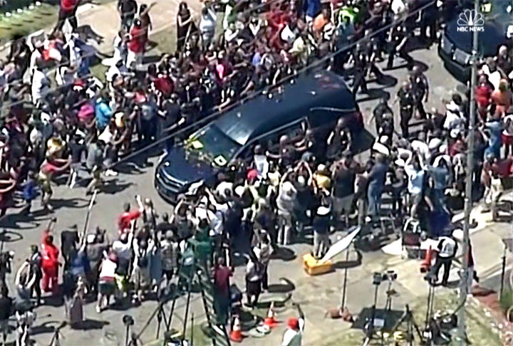 <p>Funeral de Muhammad Ali em 2016: a despedida do ex-lutador, uma lenda no esporte, foi assistida por 1 bilhão de espectadores. </p>
