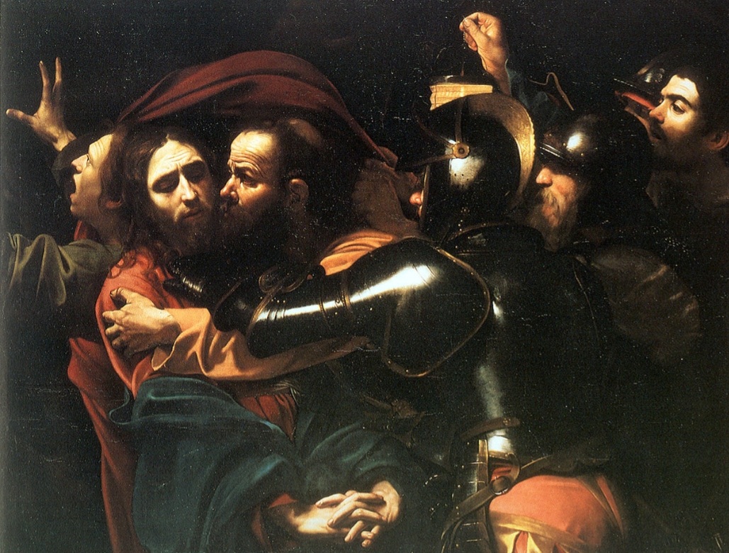 Dos efeitos que Caravaggio dava aos quadros, originou-se o Tenebrismo, estilo em que tons terrosos contrastam com fortes pontos? de luz.