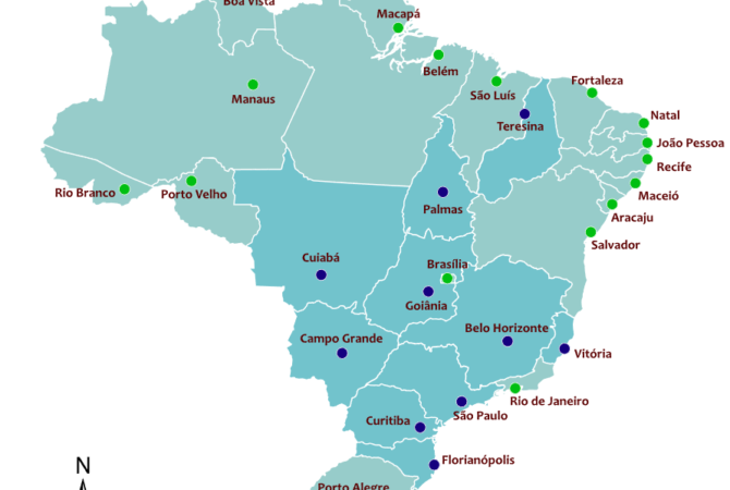 Os apelidos das capitais brasileiras: Conhece todos?