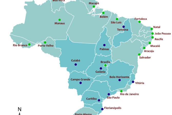 Os apelidos das capitais brasileiras; confira um por um