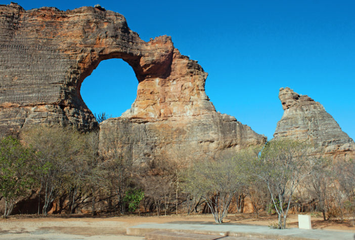 Parque Nacional da Serra da Capivara, no Piauí