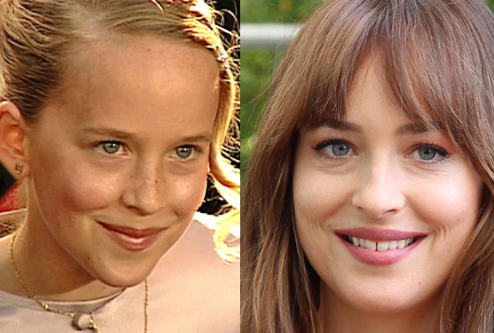 Dakota Johnson - Atriz nascida em 4/12/1989, no Texas (EUA). Filha dos atores Melanie Griffith e Don Johnson, explodiu em 