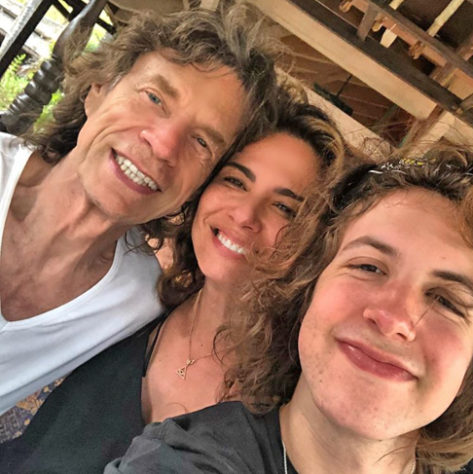 Luciana Gimenez e Mick Jagger
