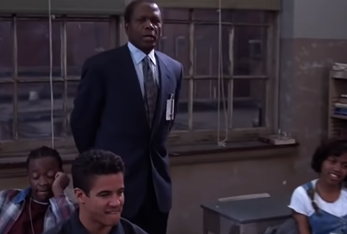 Mark Thackeray (Sidney Poitier), de “Ao Mestre, Com Carinho” (1966)