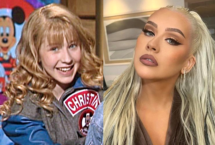 Christina Aguilera - Cantora e atriz nascida em 18/12/1980, em Nova York (EUA), é mais uma que deu certo do The Mickey Mouse Club. Começou aos 12 anos e sua voz de soprano fez com que se dedicasse mais à música. Cantora respeitada mundialmente,  vencedora de vários prêmios. 