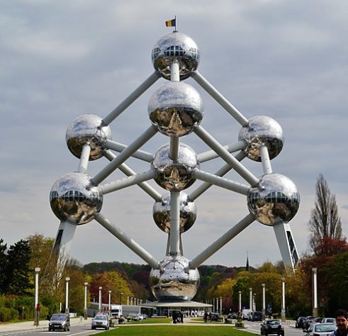 Atomium - Bruxelas , Bélgica -