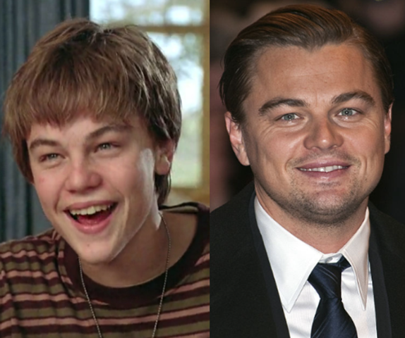 Leonardo DiCaprio - Nascido em 11/11/1974 em Los Angeles (EUA), começou a carreira no fim da adolescência, aos 16 anos. Seu talento sobressaiu em 