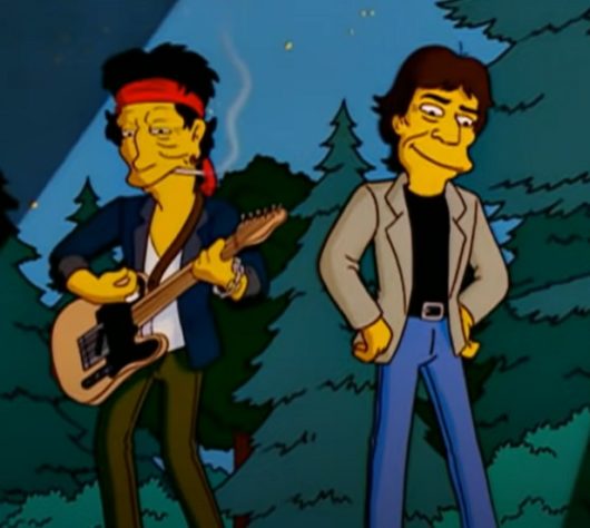 Mick Jagger - Os Simpsons