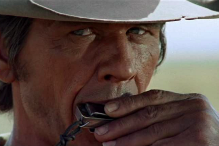 Charles Bronson em Era Uma Vez no Oeste